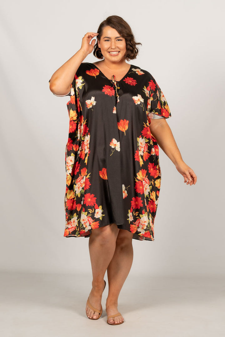 Florence Embellished Kaftan - Knee Length