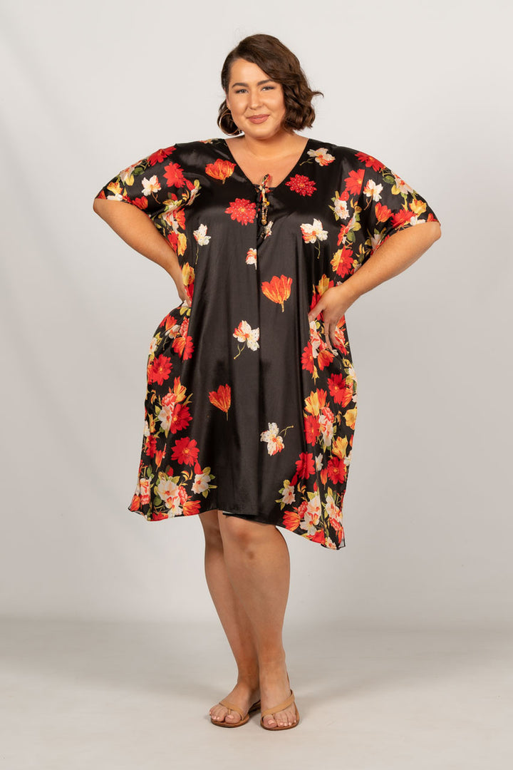 Florence Embellished Kaftan - Knee Length