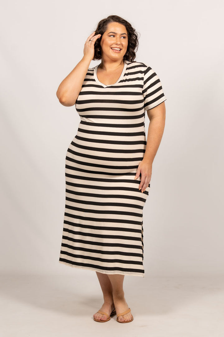 Chloe Midi Dress Black / ONLY 2 LEFT!