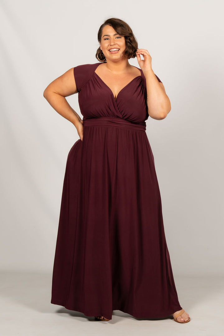 Mackenzie Maxi Dress - Mulberry