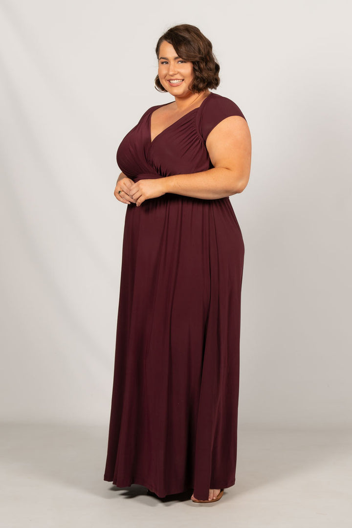 Mackenzie Maxi Dress - Mulberry