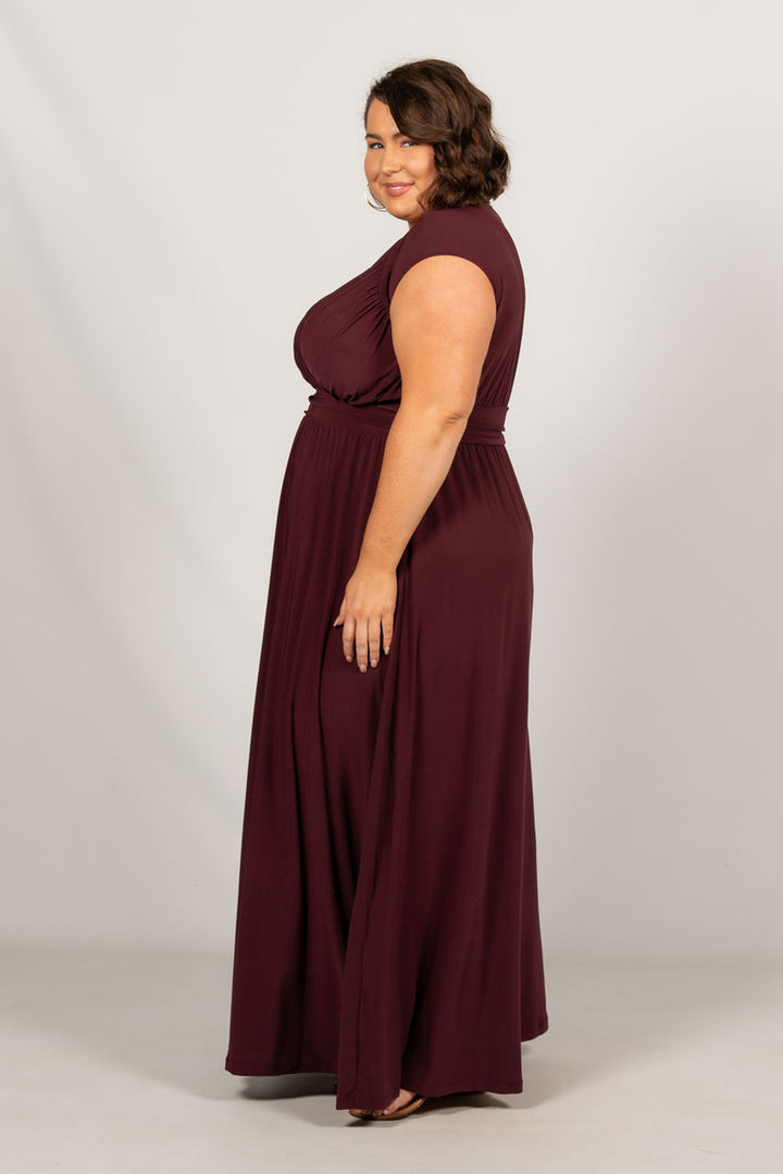 Mackenzie Maxi Dress - Mulberry