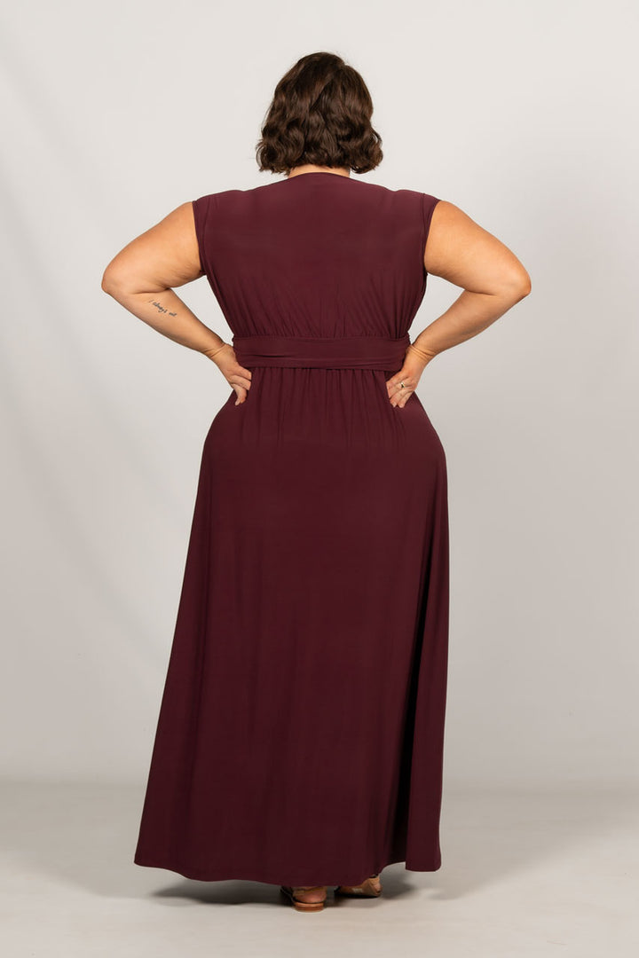 Mackenzie Maxi Dress - Mulberry