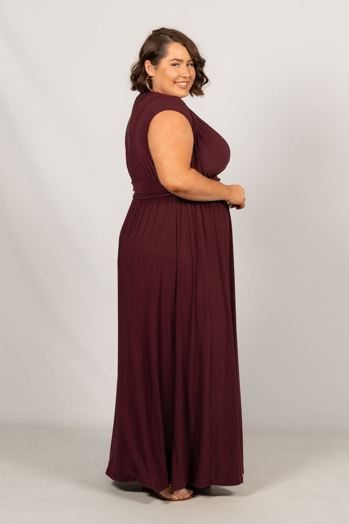 Mackenzie Maxi Dress - Mulberry