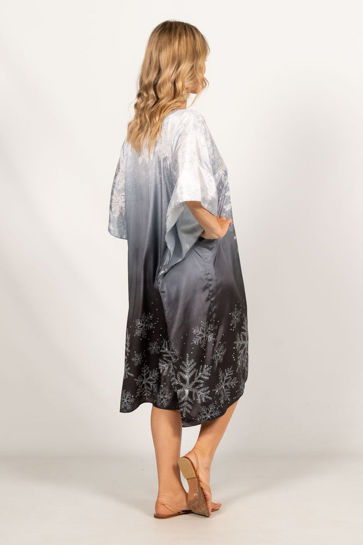 Spirit Embellished Christmas Kaftan - Knee Length