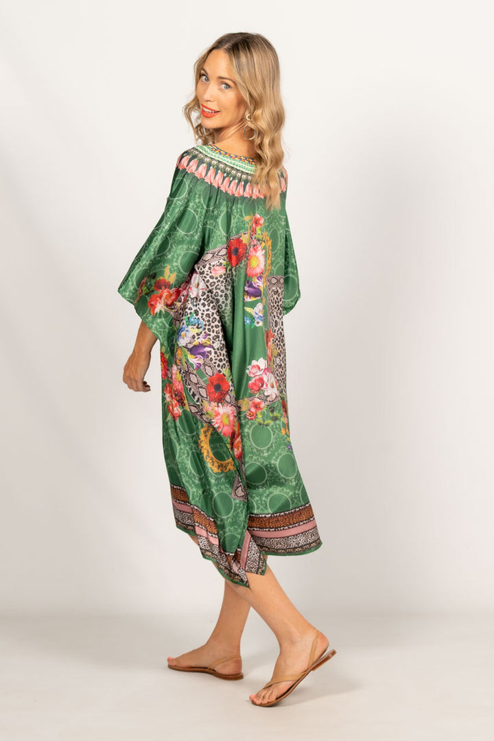 Anais Embellished Kaftan - Knee Length / ONLY 2 LEFT!