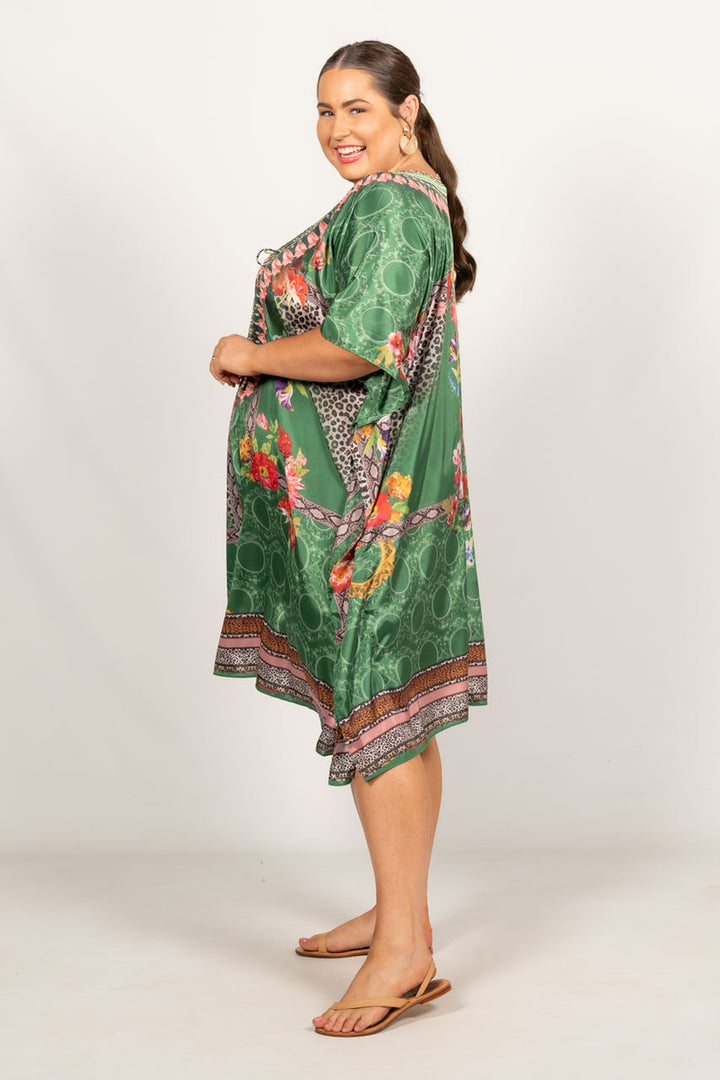 Anais Embellished Kaftan - Knee Length / ONLY 2 LEFT!