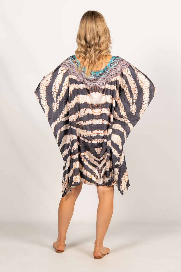 Willa Embellished Kaftan - Short