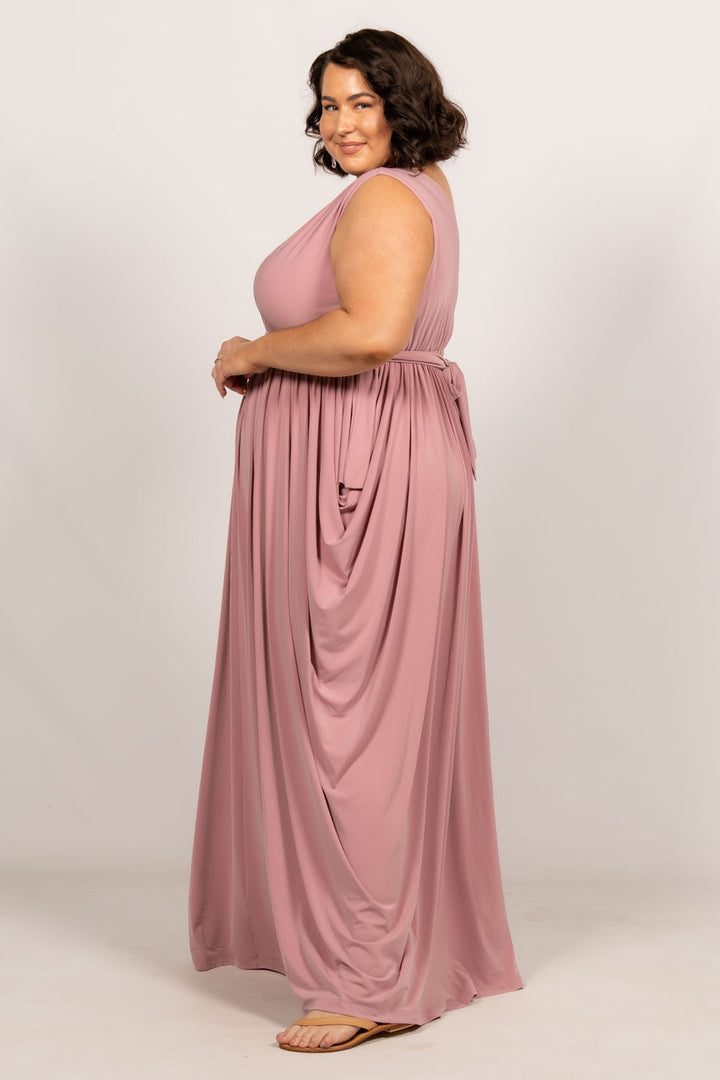 Aphrodite Maxi Dress - Dusty Pink