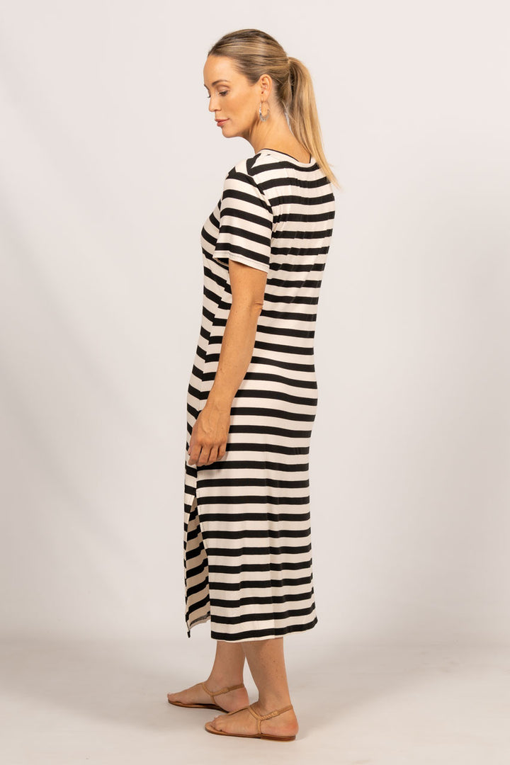 Quinn Midi Dress Black