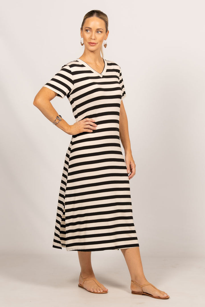 Chloe Midi Dress Black / ONLY 2 LEFT!