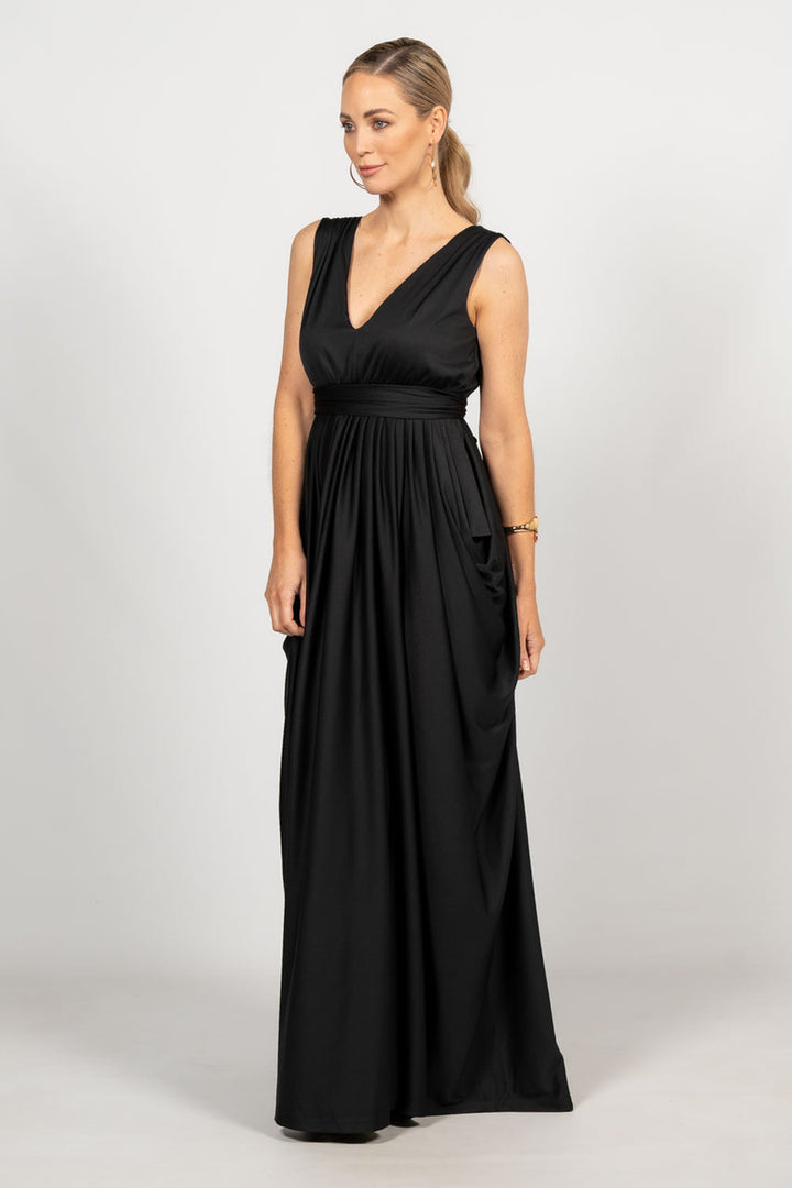 Aphrodite Maxi Dress - Black