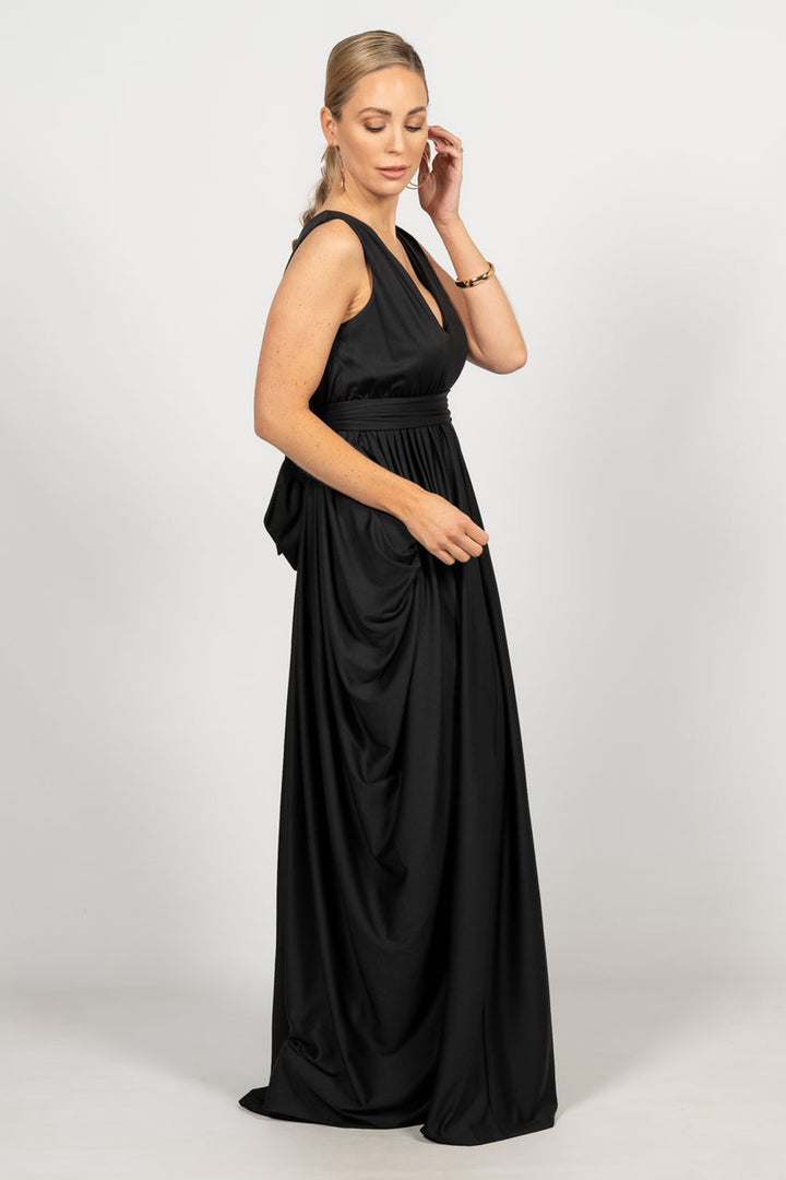 Aphrodite Maxi Dress - Black