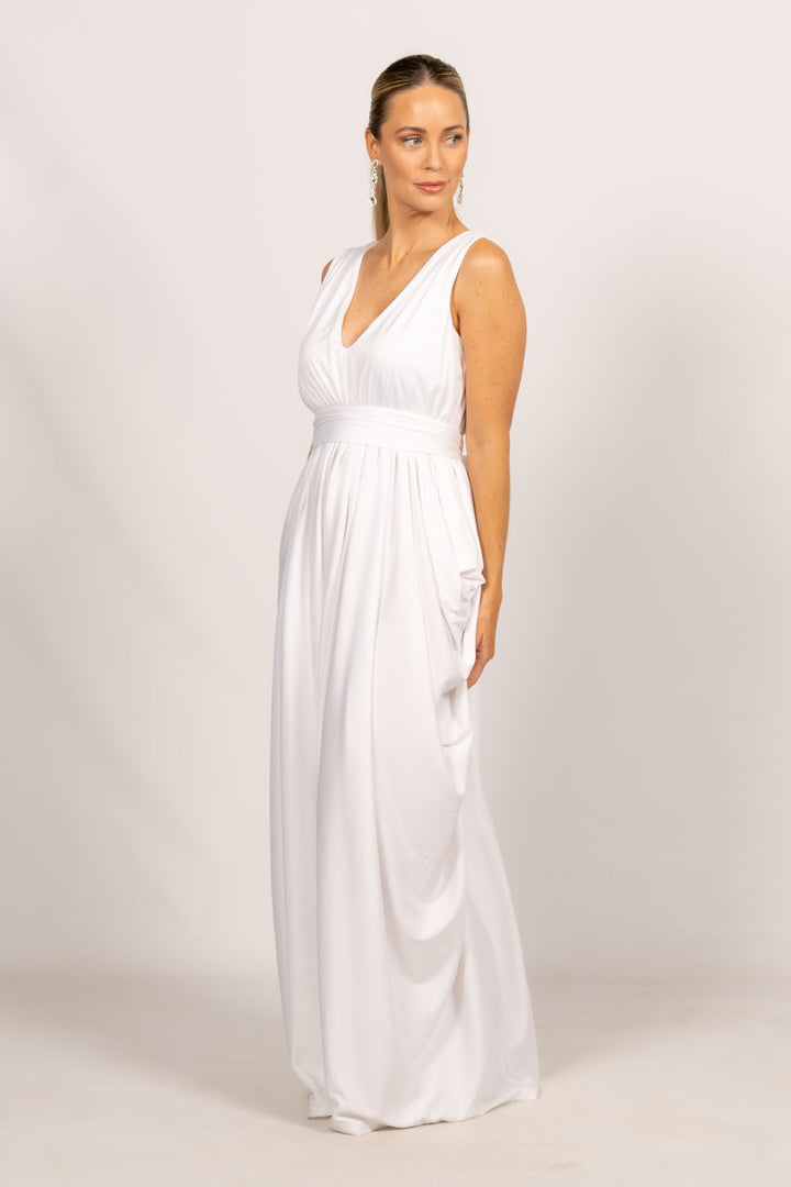 Aphrodite Maxi Dress - White