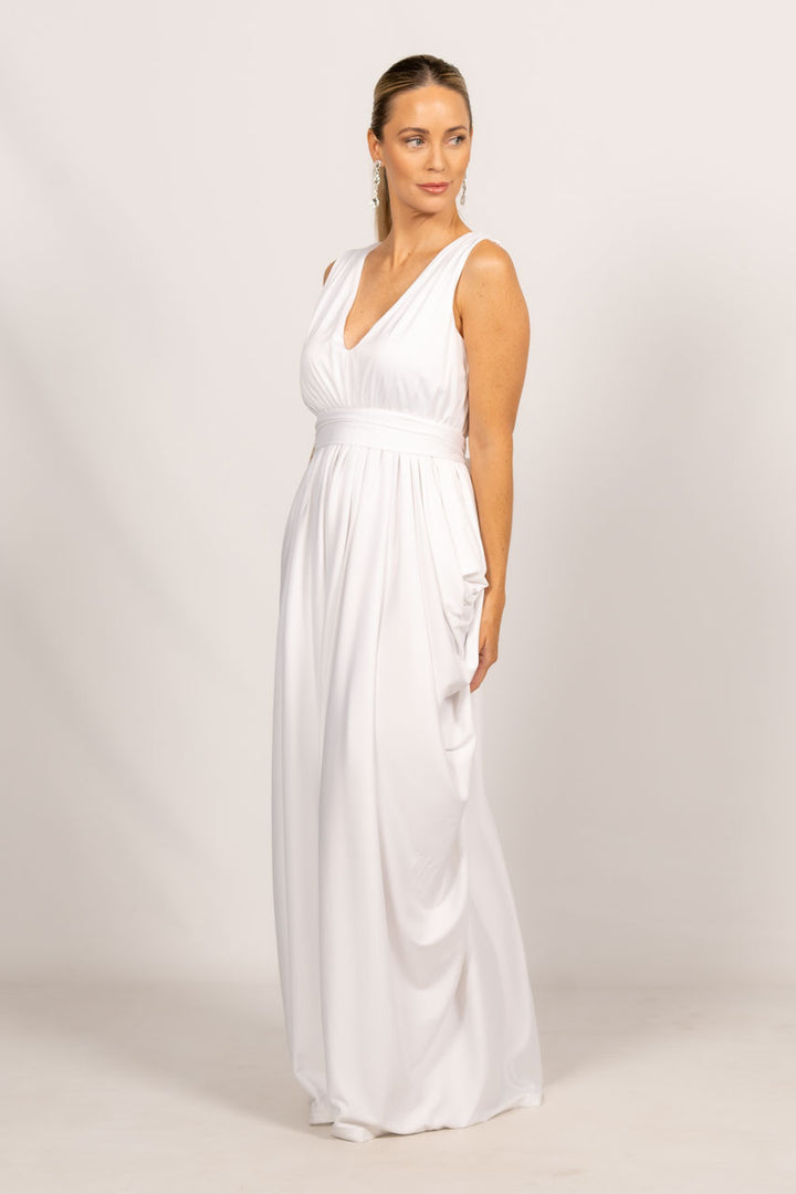 Aphrodite Maxi Dress - White