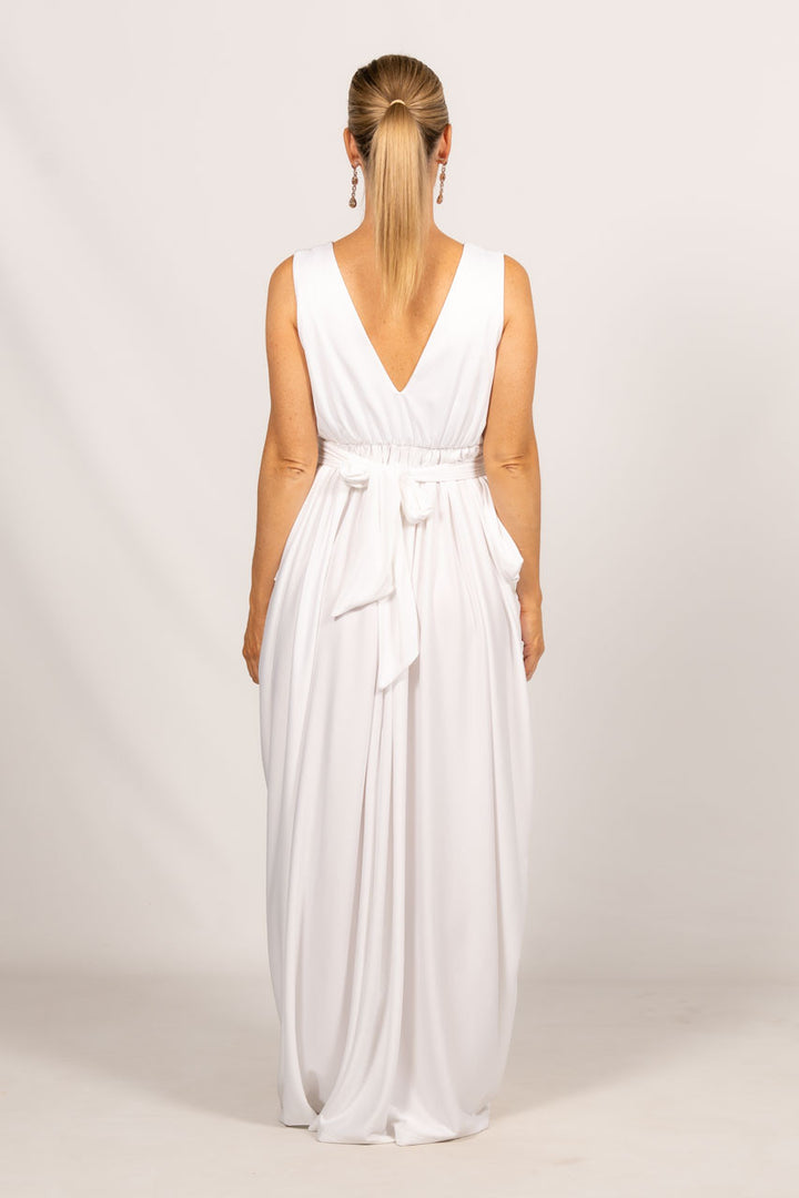 Aphrodite Maxi Dress - White