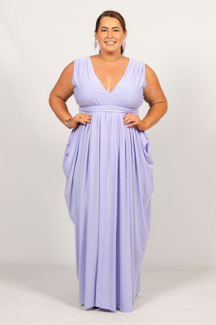 Aphrodite Maxi Dress - Violet