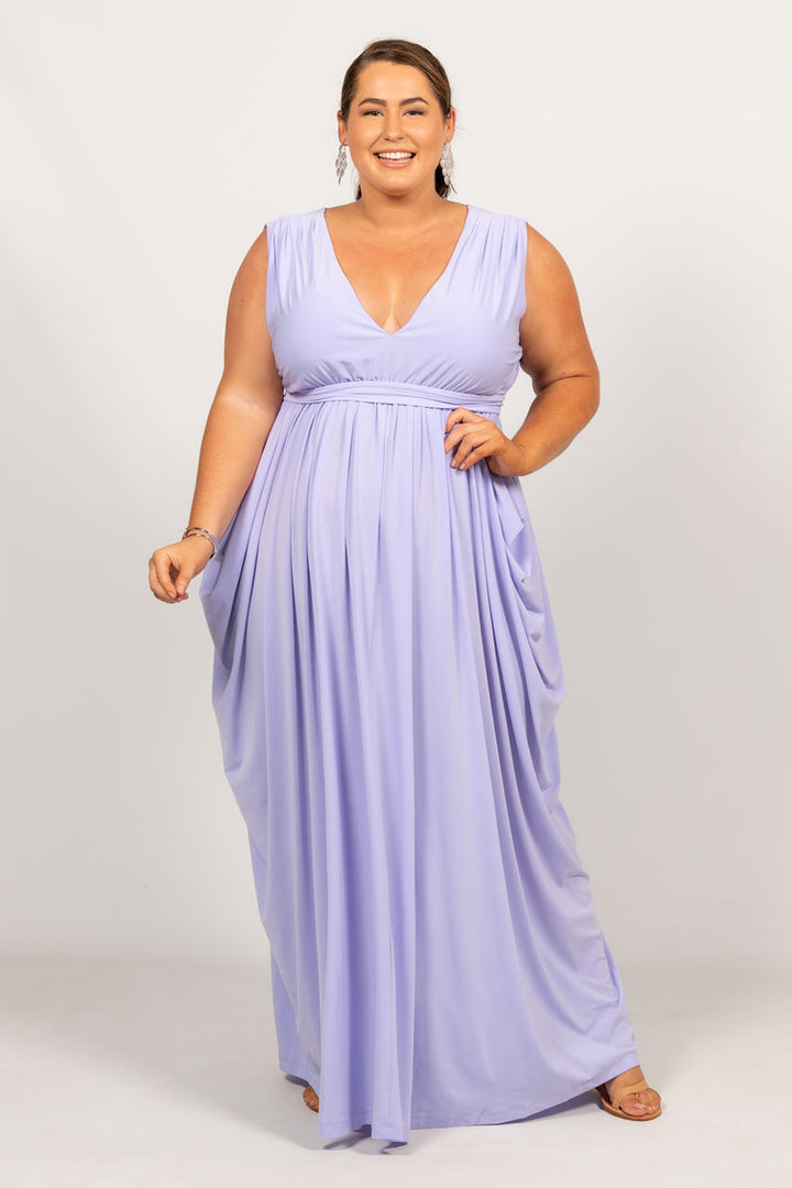 Aphrodite Maxi Dress - Violet