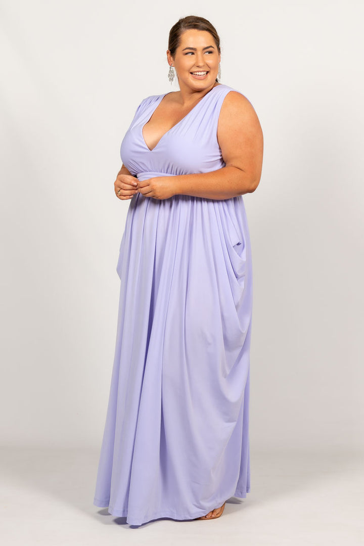Aphrodite Maxi Dress - Violet