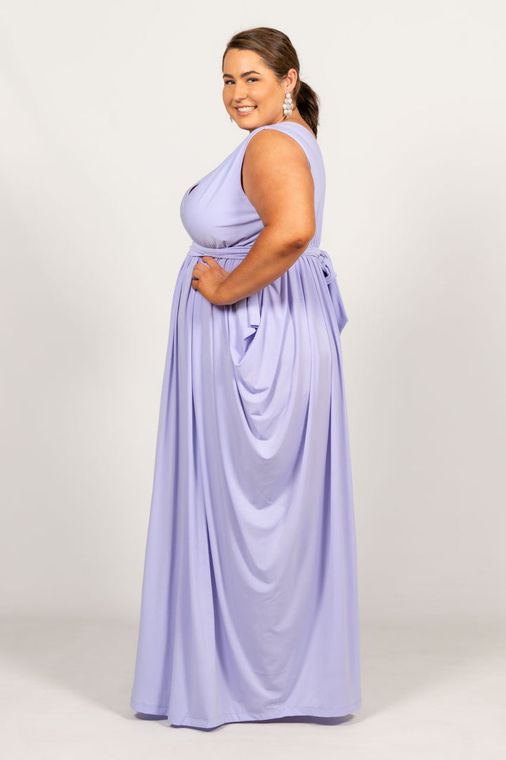 Aphrodite Maxi Dress - Violet