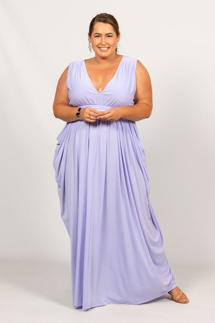 Aphrodite Maxi Dress - Violet