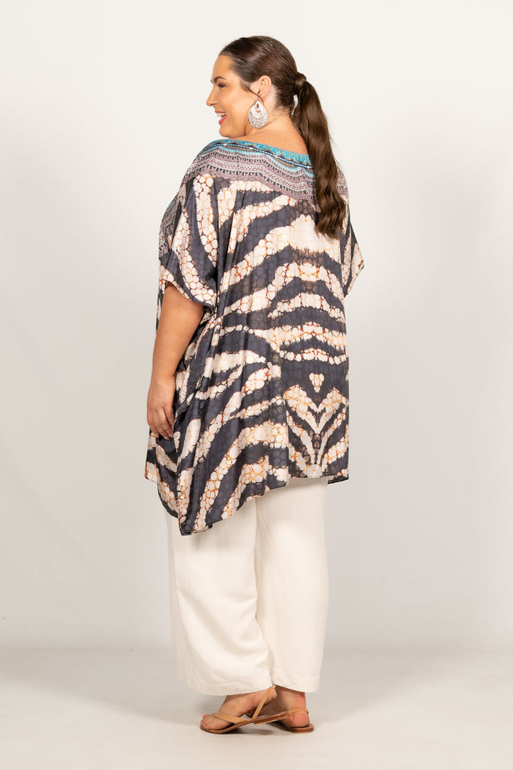 Willa Embellished Kaftan - Short