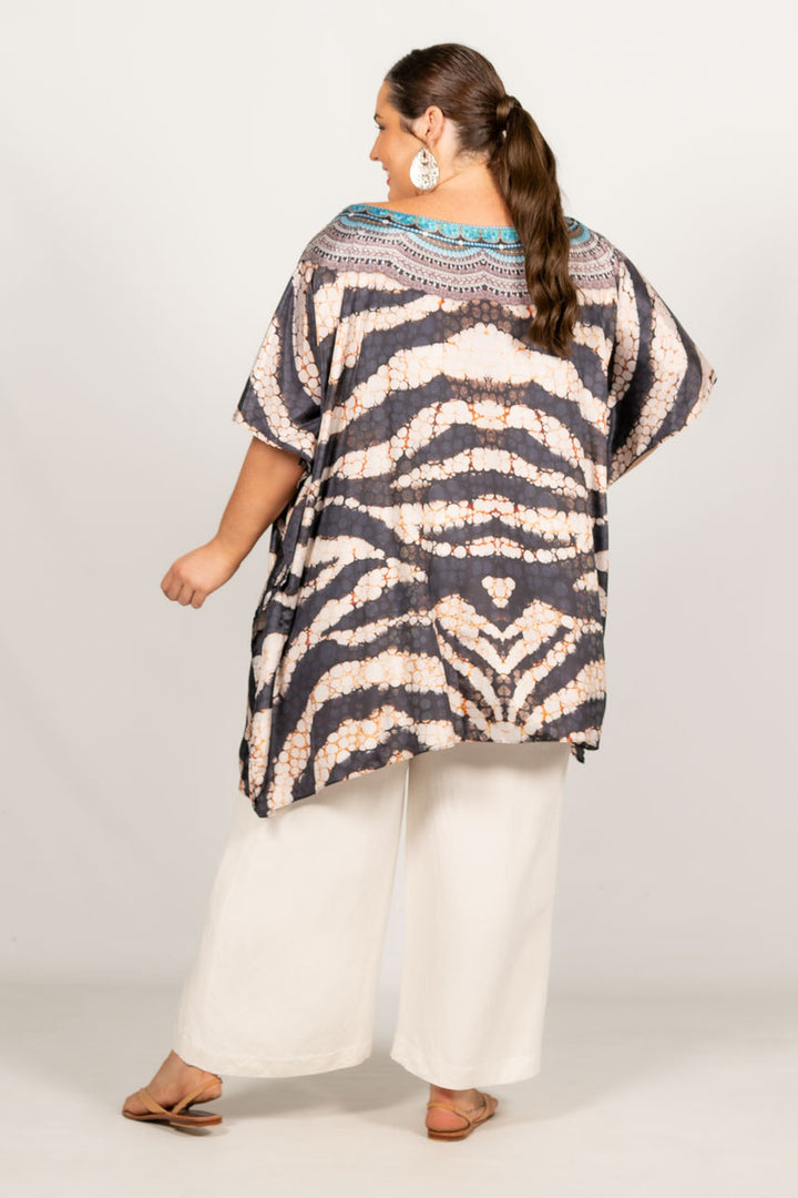 Willa Embellished Kaftan - Short