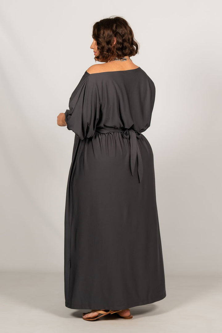 Cora Maxi Dress - Steel
