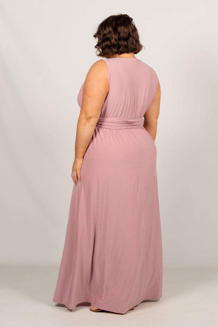 Harlow Maxi Dress - Dusty Pink