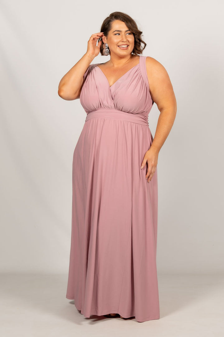 Harlow Maxi Dress - Dusty Pink