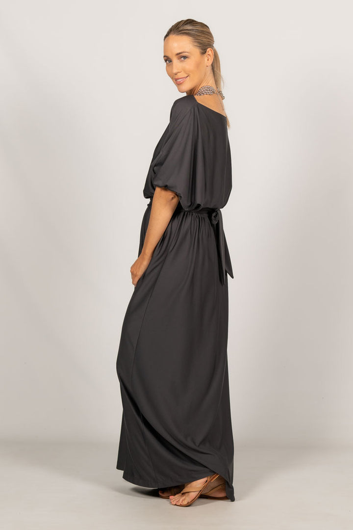 Cora Maxi Dress - Steel
