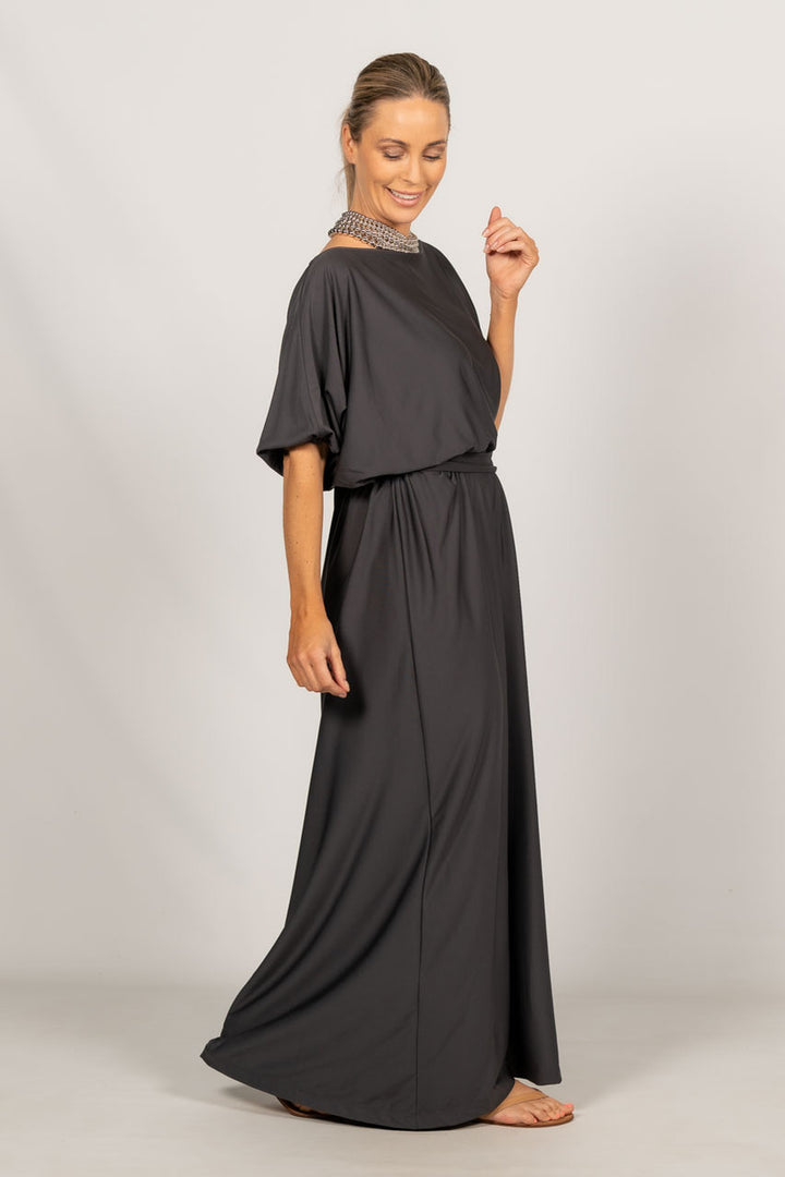 Cora Maxi Dress - Steel