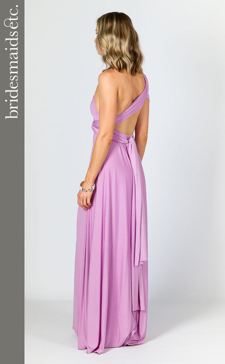 Bridesmaids Etc. Multi Way Wrap Maxi - Lilac