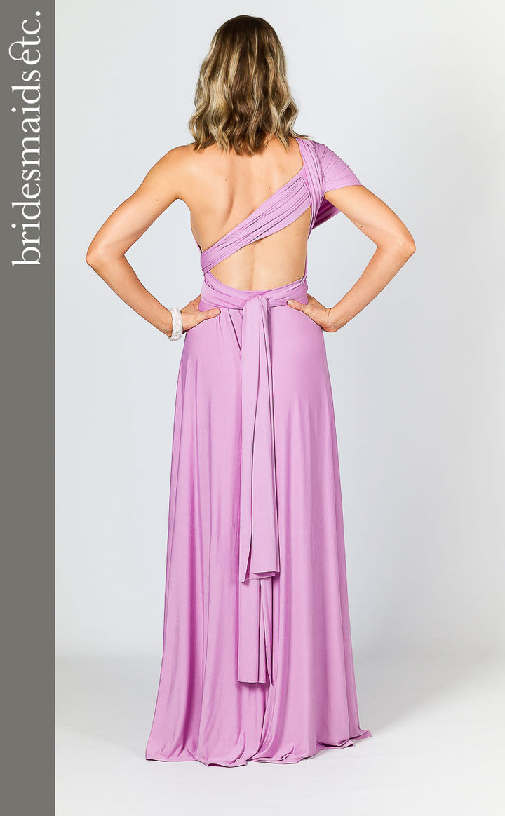 Bridesmaids Etc. Multi Way Wrap Maxi - Lilac