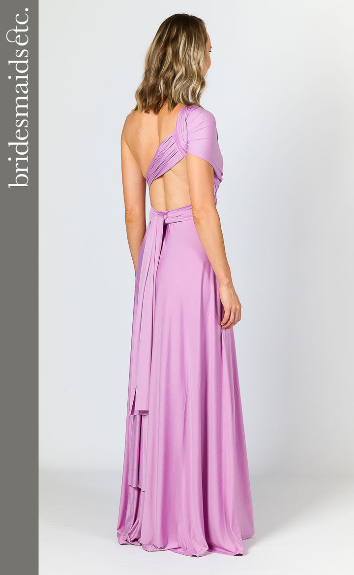 Bridesmaids Etc. Multi Way Wrap Maxi - Lilac