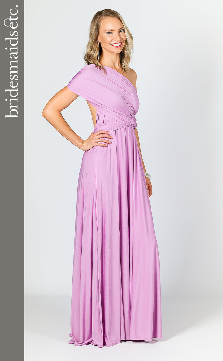 Bridesmaids Etc. Multi Way Wrap Maxi - Lilac