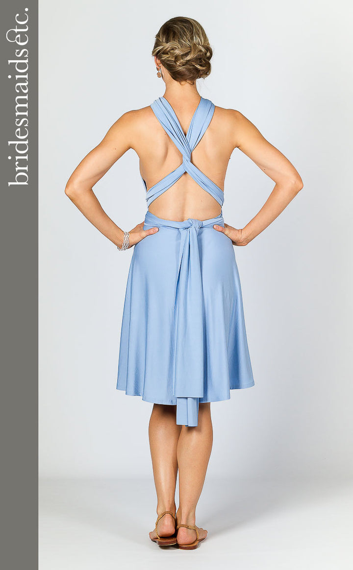 Bridesmaids Etc. Multi Way Wrap Midi - Powder Blue