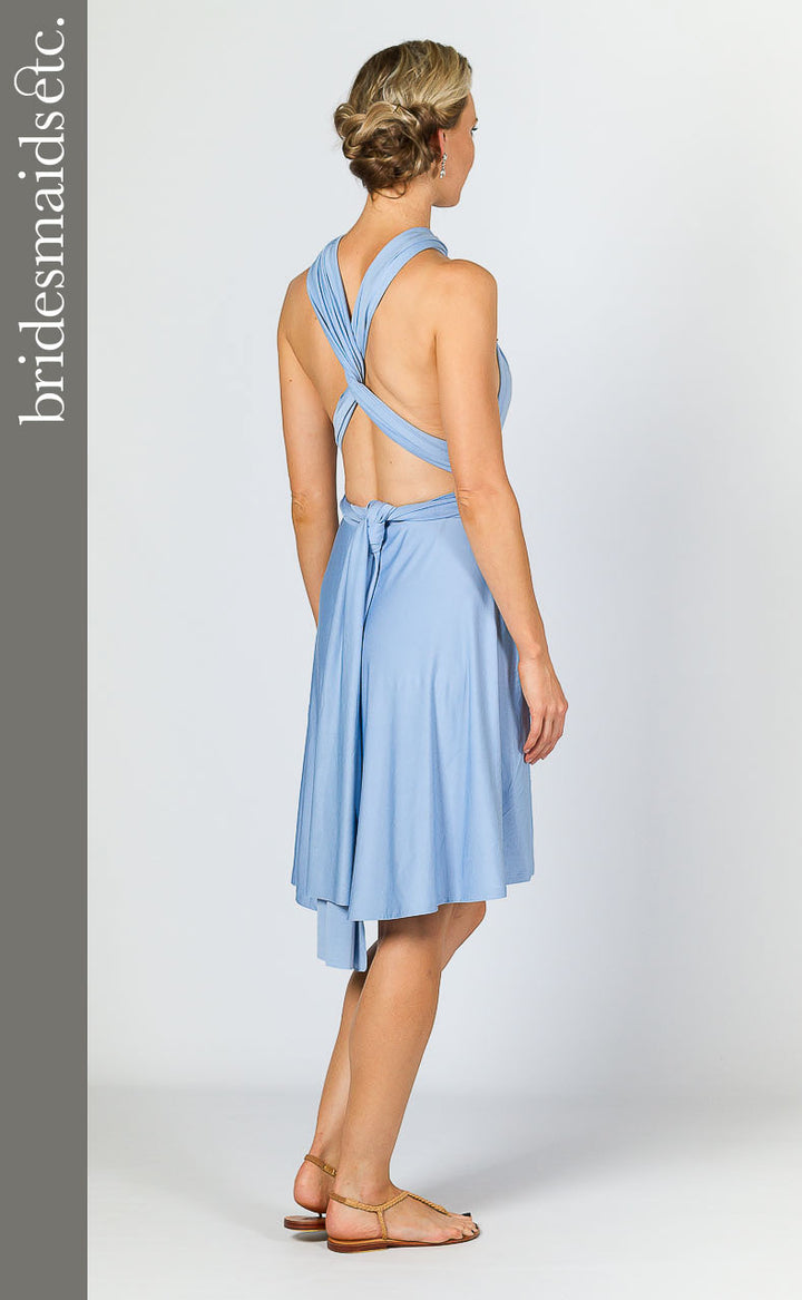 Bridesmaids Etc. Multi Way Wrap Midi - Powder Blue