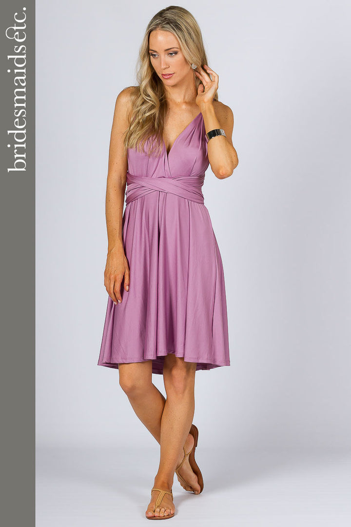 Bridesmaids Etc. Multi Way Wrap Midi - Blush
