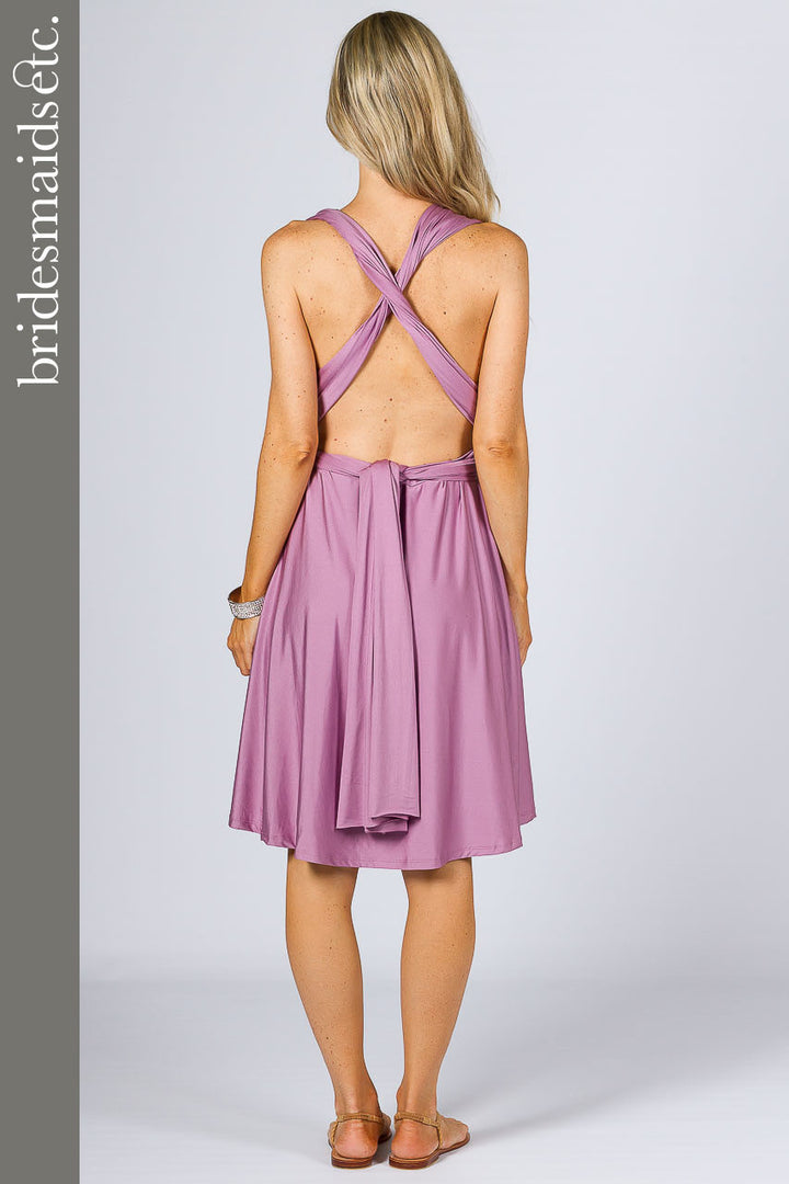 Bridesmaids Etc. Multi Way Wrap Midi - Blush