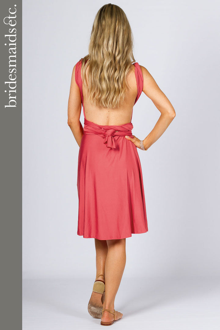 Bridesmaids Etc. Multi Way Wrap Midi - Watermelon