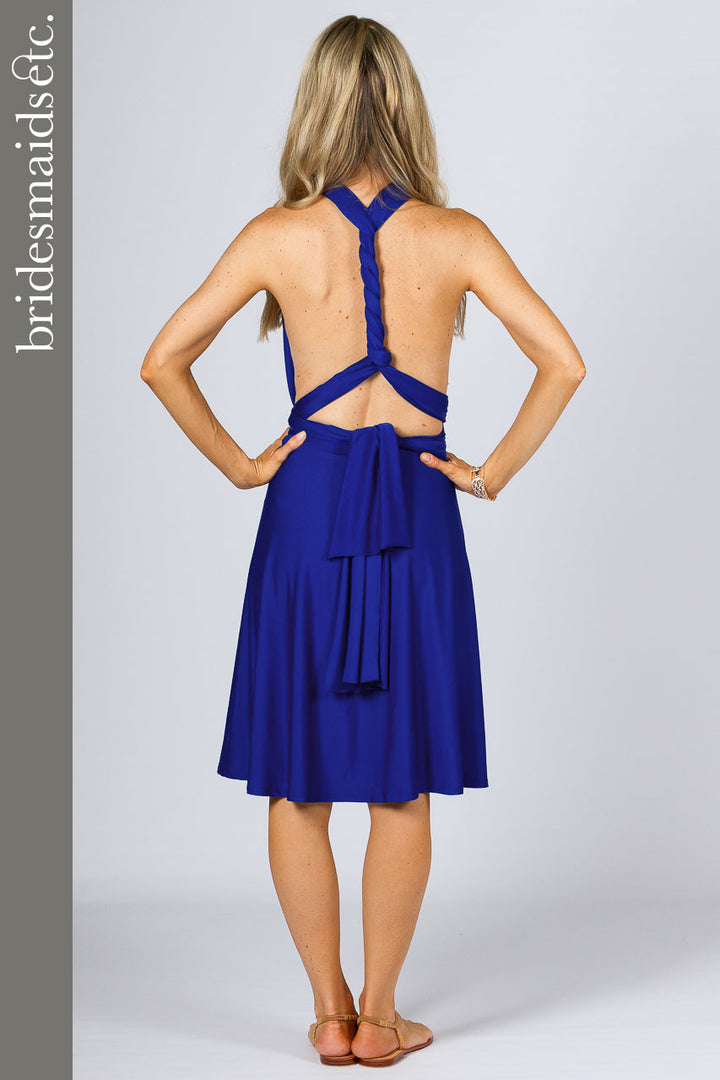 Bridesmaids Etc. Multi Way Wrap Midi - Royal Blue