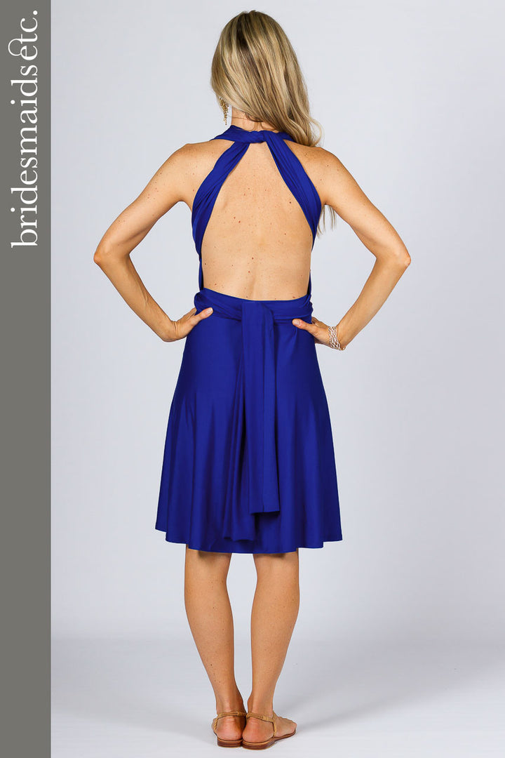 Bridesmaids Etc. Multi Way Wrap Midi - Royal Blue