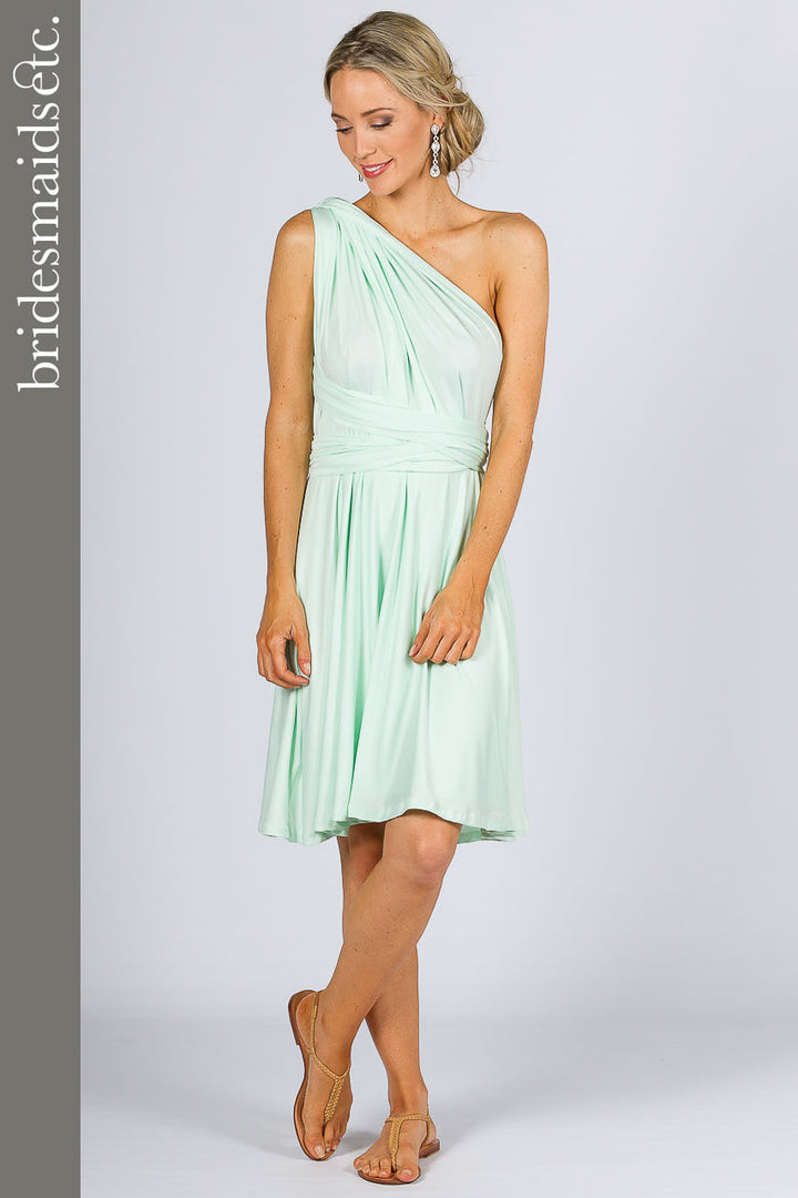 Bridesmaids Etc. Multi Way Wrap Midi - Mint
