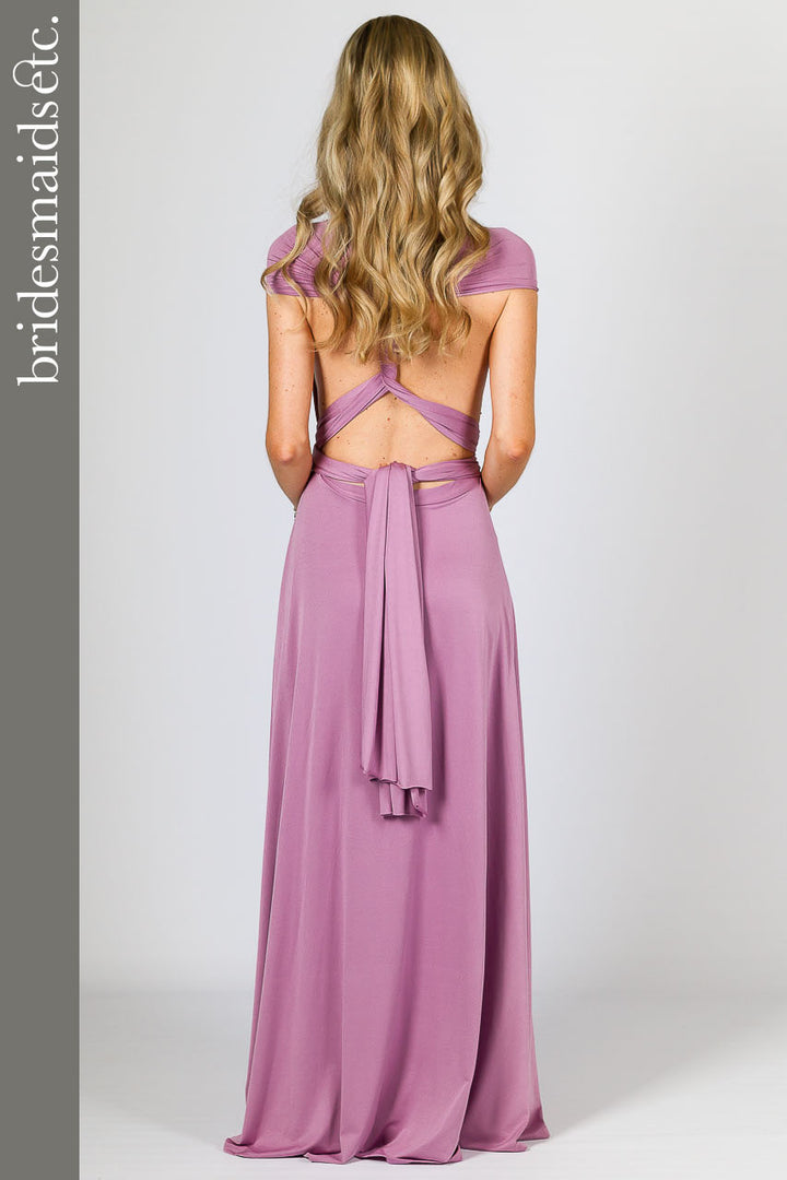 Bridesmaids Etc. Multi Way Wrap Maxi - Blush