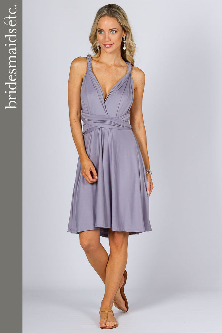 Bridesmaids Etc. Multi Way Wrap Midi - Periwinkle