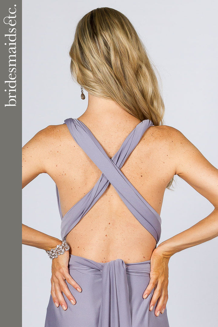 Bridesmaids Etc. Multi Way Wrap Midi - Periwinkle