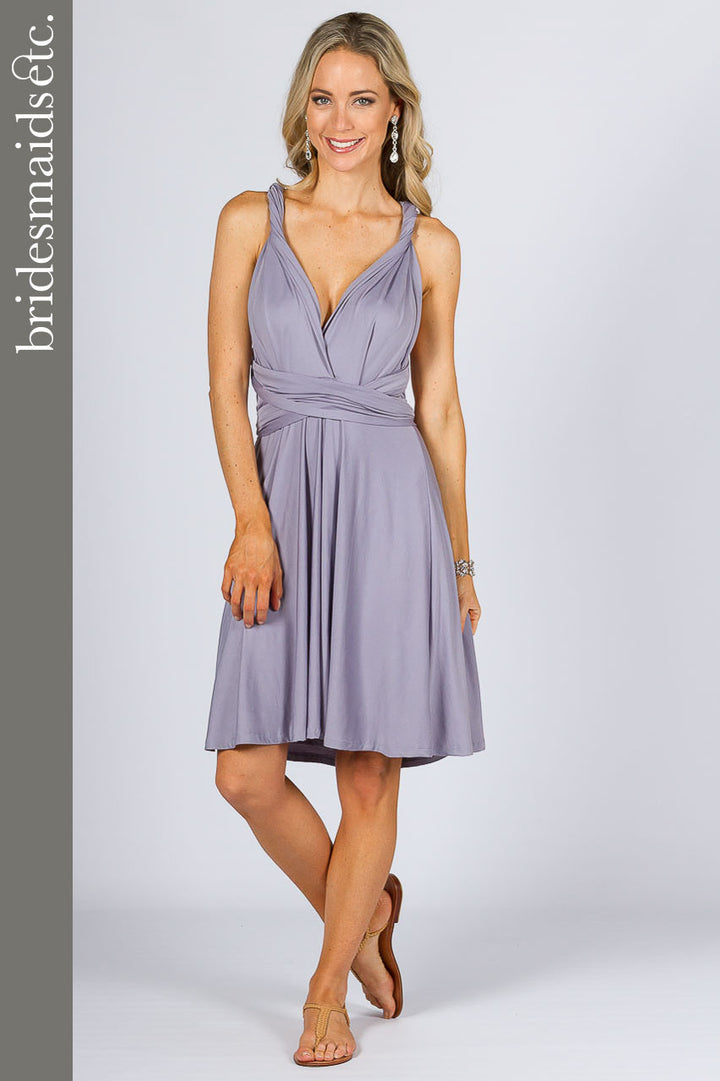 Bridesmaids Etc. Multi Way Wrap Midi - Periwinkle