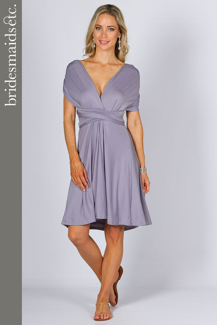 Bridesmaids Etc. Multi Way Wrap Midi - Periwinkle