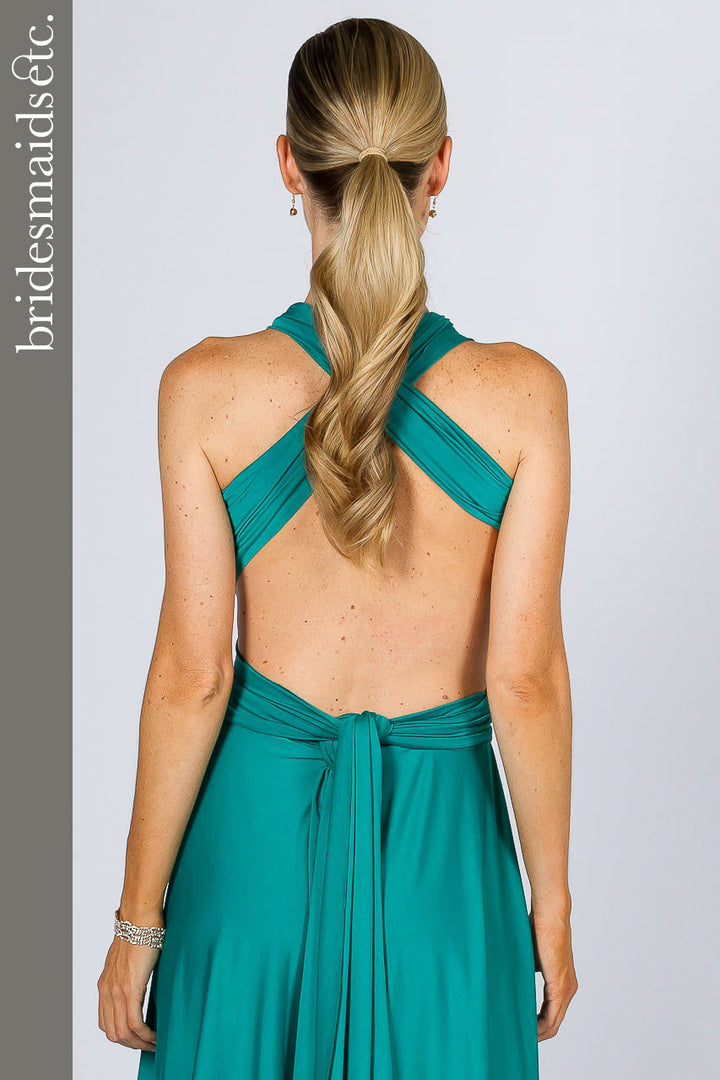 Bridesmaids Etc. Multi Way Wrap Midi - Jade
